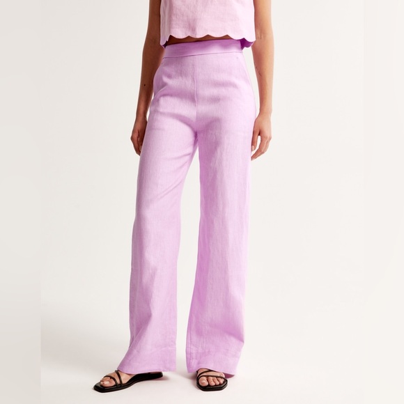 NWT - AF Linen Collection Ultra Wide Leg - Picture 2 of 5